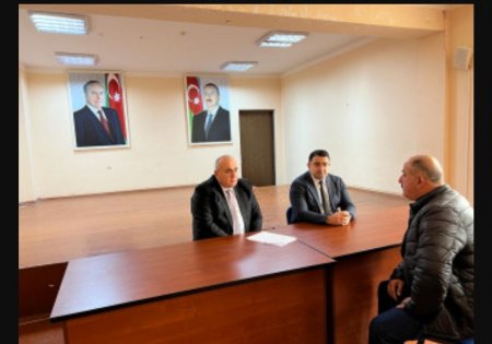 Laçın Rayon İcra Hakimiyyətinin başçısı Aqil Nəzərlinin növbəti görüşü-səyyar qəbulu Gəncə şəhərində keçirildi