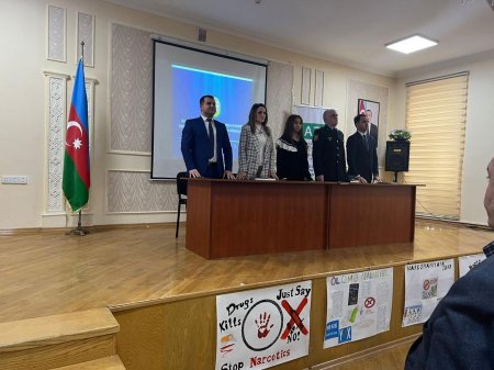 "Narkomaniyaya birlikdə yox deyək !”mövzusunda maarifləndirici tədbir keçirildi.