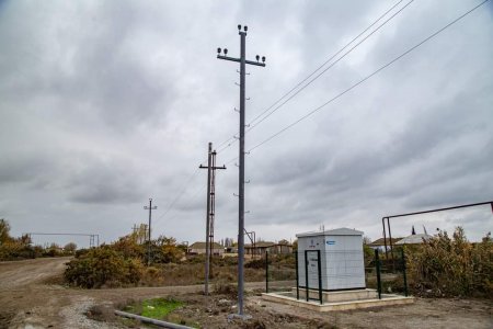 Salyan Rayonunun Yaşayış Məntqələrində Elektrik Şəbəkəsi Tam Yenilənir – FOTOLAR