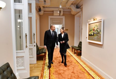 Prezident və xanımı Uşaq-Gənclər İnkişaf Mərkəzində - FOTOLAR