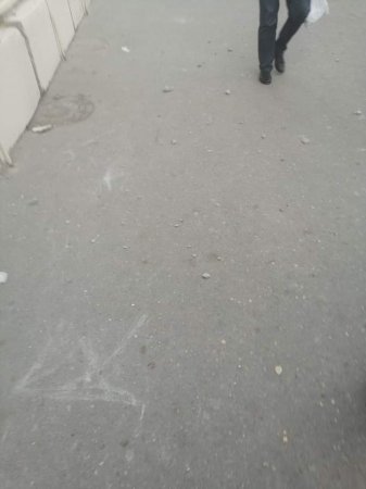 Bakı Metropoliteni QSC -nin Elmlər stansiyasında təhlükəli tikinti