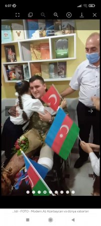 İstanbulda Mübariz İbrahimov məktəbində açılışı Qarabağ qazisi etdi - FOTO