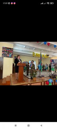 05.11.2021-ci il tarixdə məktəbin akt zalında müəllimlər  Kəmalə Miranova, Gülər Babayeva və UBR Çinarə Ağayevanın  təşkilatçılığı ilə “Zəfər günü” adlı tədbir keçirildi