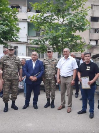 Zəfər tarixinin qəhrəmanları ilə möhtəşəm görüş