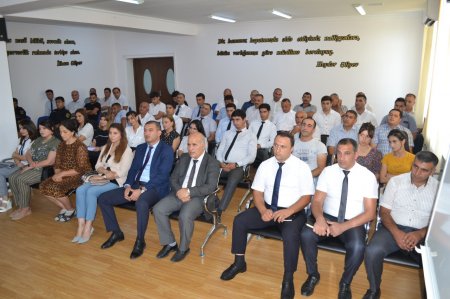 Laçınlılarla icbari tibbi sığorta haqqında maarifləndirici tədbir keçirilib