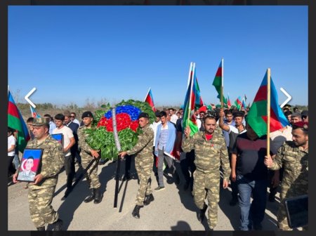 Şəhidimiz son mənzilə yola salındı