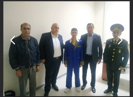 Laçın rayonundan olan yaralı hərbçilər ziyarət edilmişdir