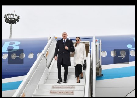İlham Əliyev Macarıstana getdi - YENİLƏNİB