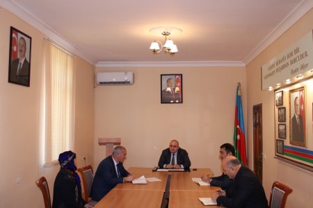 Laçın Rayon İcra Hakimiyyətində vətəndaşların növbəti qəbulu keçirildi 01.02.2023