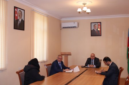Laçın Rayon İcra Hakimiyyətində vətəndaşların növbəti qəbulu keçirildi 01.02.2023