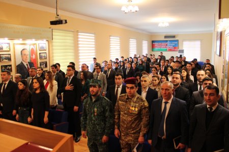 Laçın Rayon İcra Hakimiyyətində “Heydər Əliyev və Azərbaycan gəncliyi” mövzusunda tədbir keçirilmişdir