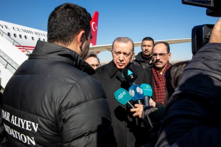“Azərbaycan belə çətin gündə Türkiyənin yanındadır” - Ərdoğan