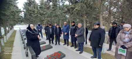 Milli Qəhrəman Eyvazov Qorxmaz Abış oğlunun anım günü qeyd edilib 