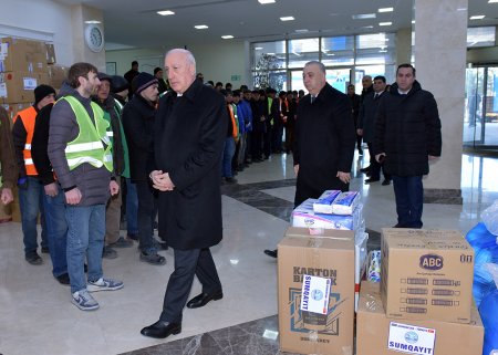 Sumqayıtdan qardaş Türkiyəyə dəstək – FOTOLAR