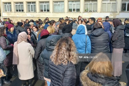 Zaqatalada yeni direktor təyinatı etirazla qarşılandı - FOTOLAR