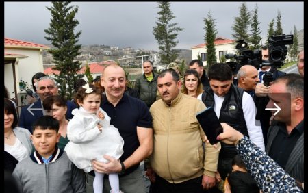 Talış kəndində tarixi gün - FOTOLAR