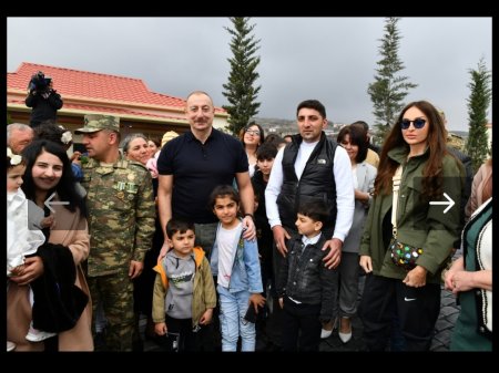 Talış kəndində tarixi gün - FOTOLAR
