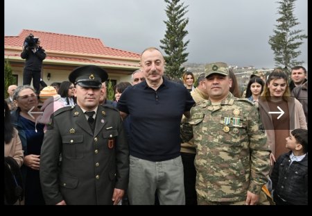Talış kəndində tarixi gün - FOTOLAR