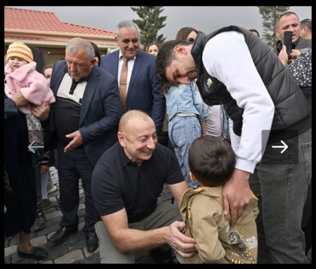 Talış kəndində tarixi gün - FOTOLAR