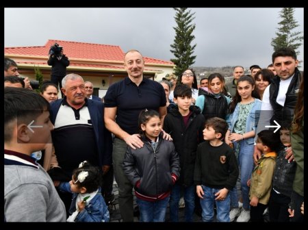 Talış kəndində tarixi gün - FOTOLAR