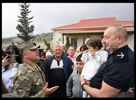 Talış kəndində tarixi gün - FOTOLAR