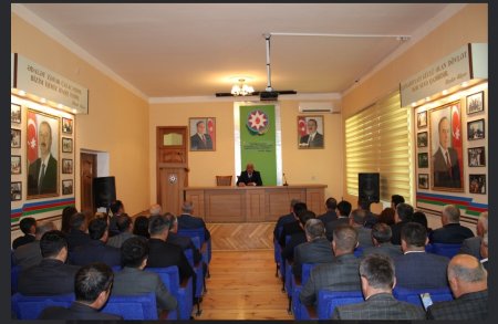 Laçın Rayon İcra Hakimiyyətində bir sıra məsələlərə həsr edilmiş müşavirə keçirilmişdir