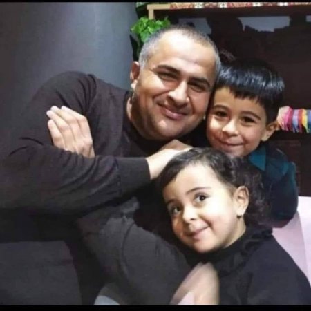 Şəhid hərbçimizin övladları ilə FOTOSU