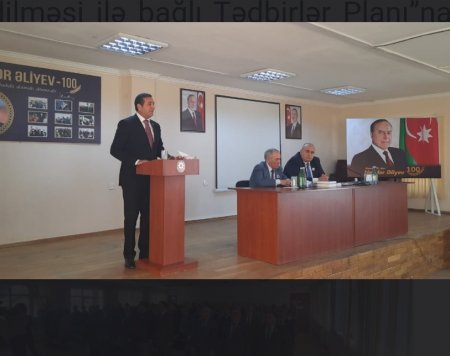 2023-cü ilin “Heydər Əliyev İli” elan edilməsi ilə bağlı “Heydər Əliyev və Azərbaycanda milli intibah dövrü” mövzusunda tədbir keçirilmişdir.