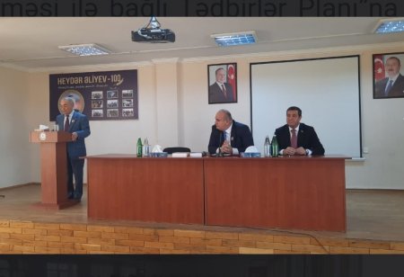 2023-cü ilin “Heydər Əliyev İli” elan edilməsi ilə bağlı “Heydər Əliyev və Azərbaycanda milli intibah dövrü” mövzusunda tədbir keçirilmişdir.