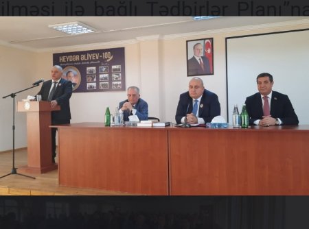 2023-cü ilin “Heydər Əliyev İli” elan edilməsi ilə bağlı “Heydər Əliyev və Azərbaycanda milli intibah dövrü” mövzusunda tədbir keçirilmişdir.