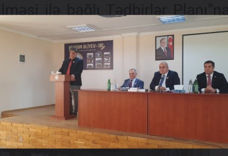 2023-cü ilin “Heydər Əliyev İli” elan edilməsi ilə bağlı “Heydər Əliyev və Azərbaycanda milli intibah dövrü” mövzusunda tədbir keçirilmişdir.
