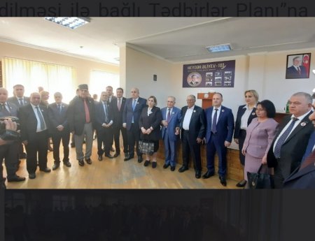 2023-cü ilin “Heydər Əliyev İli” elan edilməsi ilə bağlı “Heydər Əliyev və Azərbaycanda milli intibah dövrü” mövzusunda tədbir keçirilmişdir.