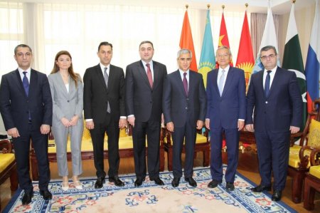 Prezidentin köməkçisi Çində baş katiblə görüşdü - FOTOLAR