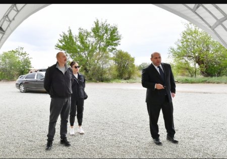Prezident və birinci xanımın Ağdam səfərindən FOTOLAR