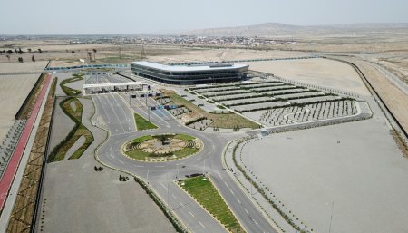 Prezident açılış mərasiminə qatıldı - FOTOLAR