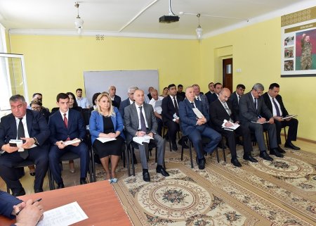 Sumqayıtda icra başçısı səyyar qəbul keçirib