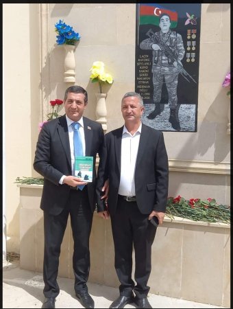Laçın rayonu Şeylanlı kəndindən olan şəhid Nəcəfov Etibar Mehman oğlunun xatirəsinə qoyulan borelyefin , abidənin açılışı oldu