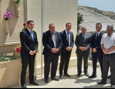 Laçın rayonu Şeylanlı kəndindən olan şəhid Nəcəfov Etibar Mehman oğlunun xatirəsinə qoyulan borelyefin , abidənin açılışı oldu