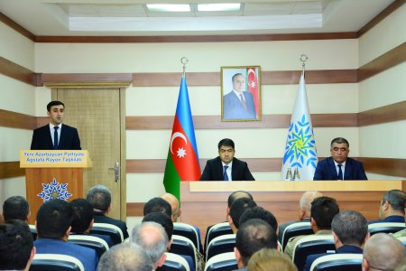 Ağstafada 15 İyun Milli Qurtuluş Günü münasibətilə “Ulu Öndər Heydər Əliyev irsi milli sərvətimizdir” mövzusunda tədbir keçirilib.