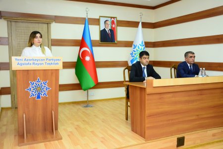 Ağstafada 15 İyun Milli Qurtuluş Günü münasibətilə “Ulu Öndər Heydər Əliyev irsi milli sərvətimizdir” mövzusunda tədbir keçirilib.