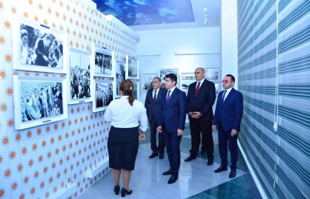 Ümummilli Lider Heydər Əliyevin 100 illik yubileyi münasibəti ilə "14 iyul 1969-cu il: Müstəqil və qüdrətli Azərbaycanın təməlinin qoyulduğu gün" mövzusunda Ağstafada tədbir keçirilib