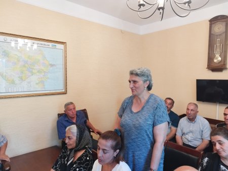 Laçın Rayon İcra Hakimiyyətinin başçısı Aqil Nəzərlinin növbəti görüşü-səyyar qəbulu Bakı şəhərinin Nərimanov rayonunda keçirildi