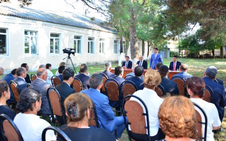 Seymur Orucov növbəti səyyar vətəndaş qəbulunu Xılxına kənd yaşayış məntəqəsində keçirib