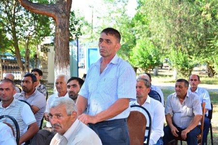 Seymur Orucov növbəti səyyar vətəndaş qəbulunu Xılxına kənd yaşayış məntəqəsində keçirib