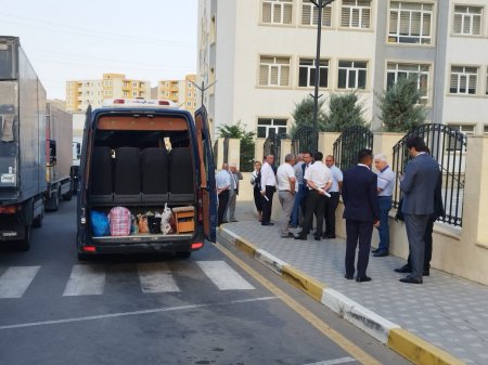 Laçın şəhərinə 10-cu mərhələdə daha 12 məcburi köçkün ailəsi yola salındı