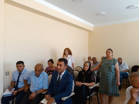 Laçın Rayon İcra Hakimiyyətinin başçısı Aqil Nəzərlinin növbəti görüşü-səyyar qəbulu Kürdəmir rayonunda keçirildi