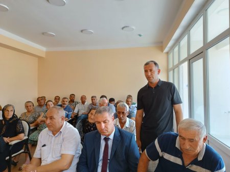 Laçın Rayon İcra Hakimiyyətinin başçısı Aqil Nəzərlinin növbəti görüşü-səyyar qəbulu Kürdəmir rayonunda keçirildi