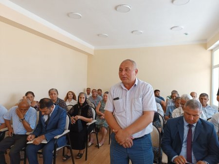 Laçın Rayon İcra Hakimiyyətinin başçısı Aqil Nəzərlinin növbəti görüşü-səyyar qəbulu Kürdəmir rayonunda keçirildi