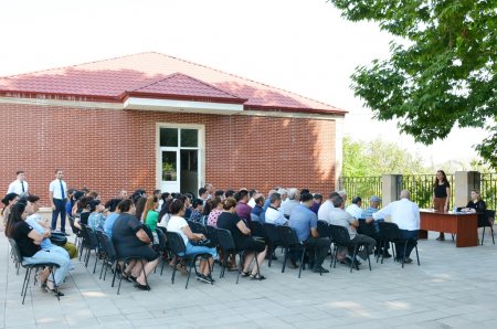 Millət vəkili Ülviyyə Ağayeva Ağstafa rayonunda seçiciləri ilə növbəti görüşlərini keçirib