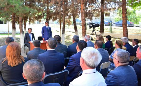 Ağstafa RİH başçısı Seymur Orucov Qırılı kəndində vətəndaşların növbəti səyyar qəbulunu keçirib